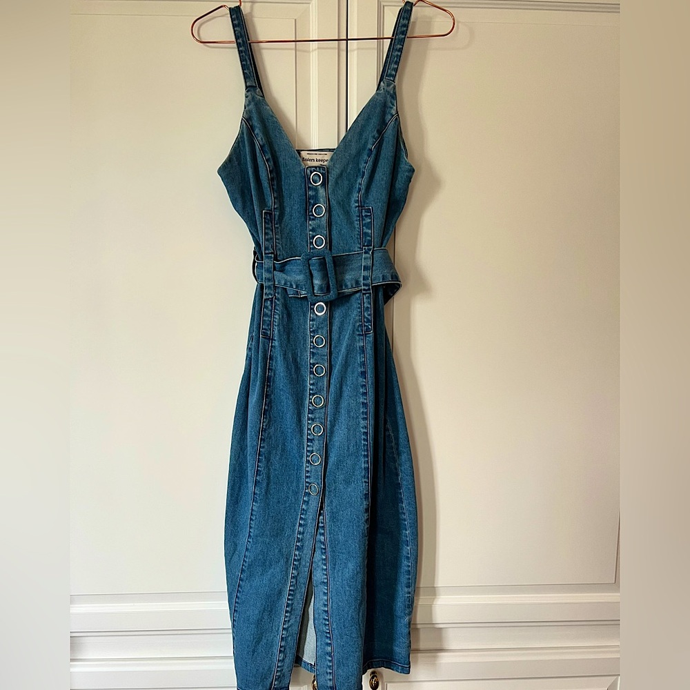 Finders Keeper Denim Dress size XS